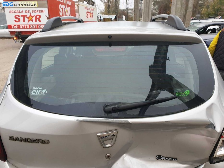 Brat Lama Stergator Luneta Geam Sticla de pe Hayon Haion Portbagaj Dacia Sandero 2 Stepway 2012 - 2016 [N2144]