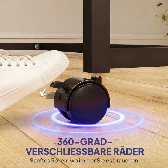 Маса за тенис на маса SPORTNOW, сгъваема, преносима, 2 ракети, 3 топки