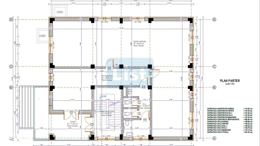 Spatiu Comercial Parter - 143 Mp Utili -