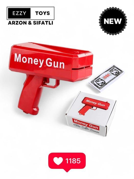 Supreme pul sochar pistolet/Пистолет-распылитель для денег Supreme