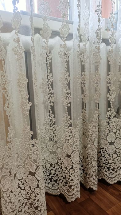 Продам светлую тюль