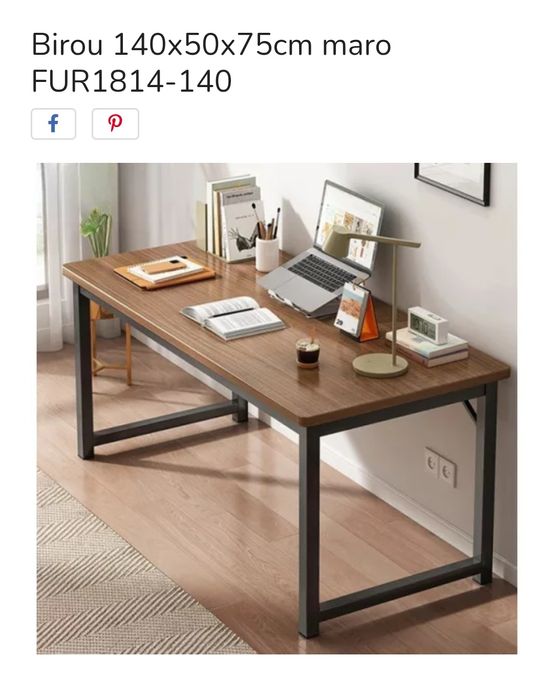 Birou 140x50x75cm maro