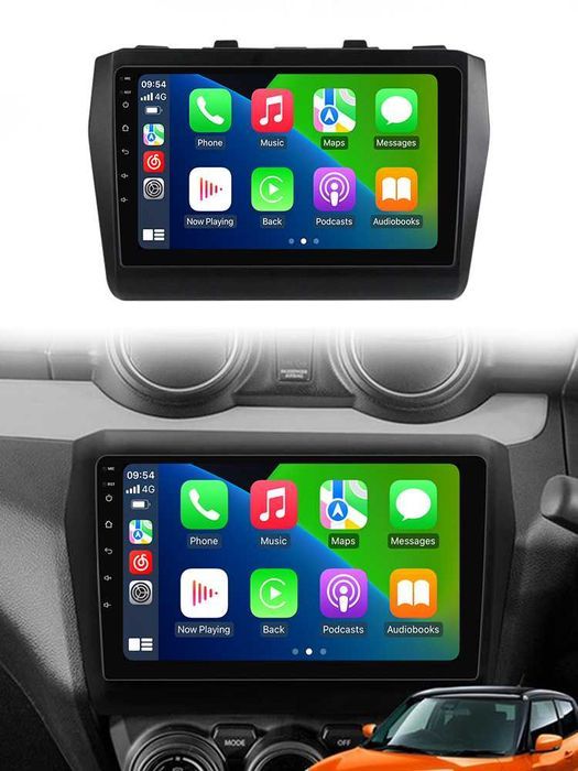 NAVIGATIE Android 14 Suzuki Swift 2016-2020 1/8 Gb Waze CarPlay CAMERA