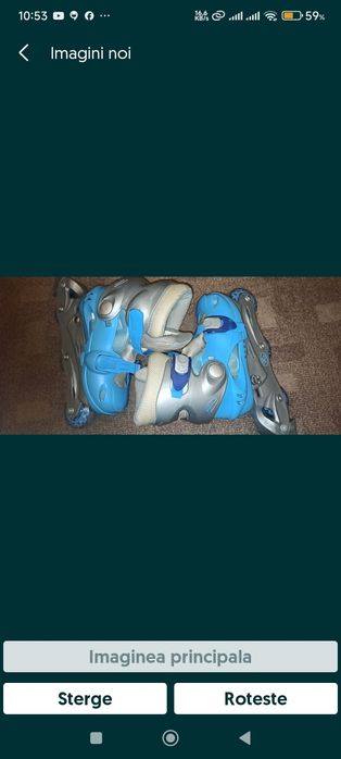 Role RCO reglabile  copii , mărimea 30-33