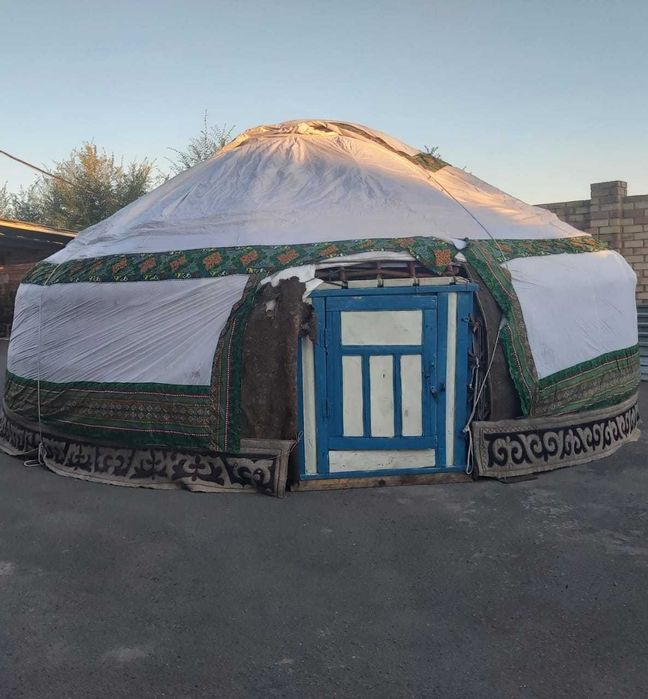 аутентичная 8-ми канатная  юрта
