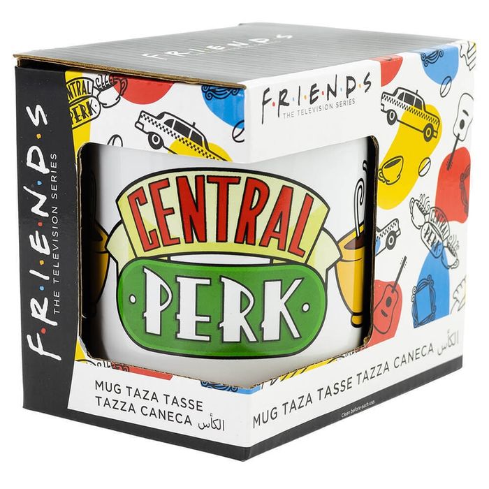 "Приятели" Friends Central perk  чаши, тефтер, огледало