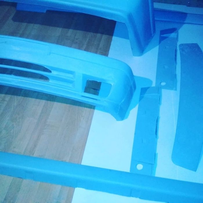 Накладки на bmw e34 бампера на BMW E34 M Technic