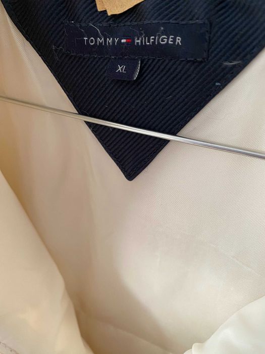 Geaca Tommy Hilfiger dama ivory