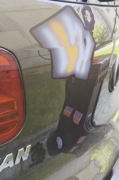 îndreptare îndoituri auto fără vopsire - Tinichigerie cu ventuze - PDR Târgoviște