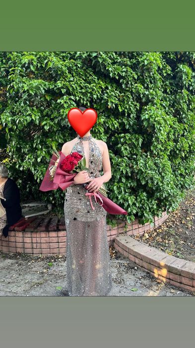 Елегантна бална рокля – почти нова!