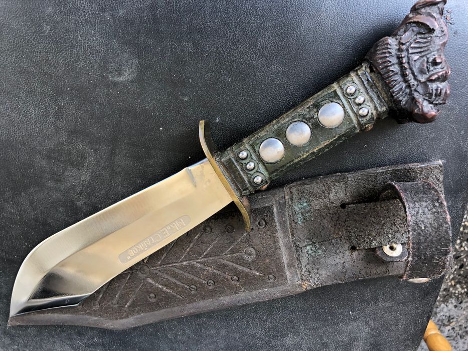 Автентичен Нож 1300 години България Глиган