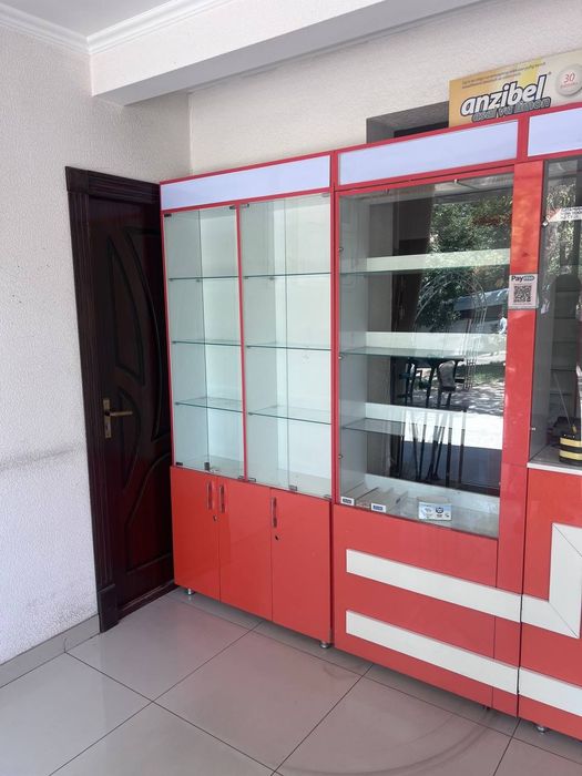 Аптека стеллажи. Аптека учун сотув полкалари. Материал акрил