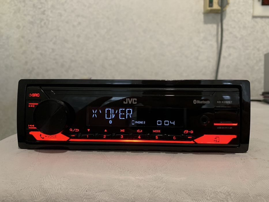 Авто радио JVC Bluetooth