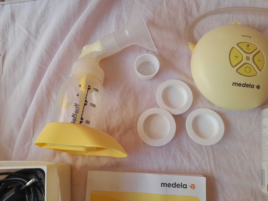 Двуфазна помпа за кърма Medela и подарък стерилизатор за микровълнова