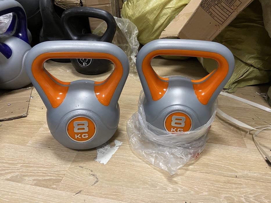 Kettlebell set 8 kg+8 kg=16 kg noi made in germany profesionale