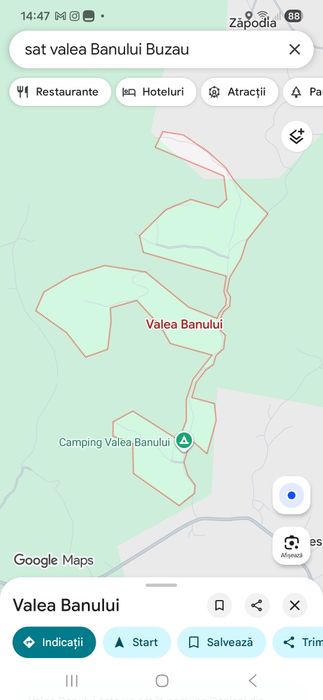 Casă de vânzare și teren 3000 mp – Valea Banului, comuna Cozieni, jud. Buzău