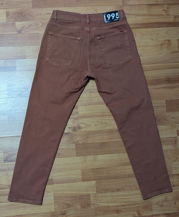 Blugi Liu Jo Uomo Originali Made in Italy – Model FRED Tapered (Cărămidziu)