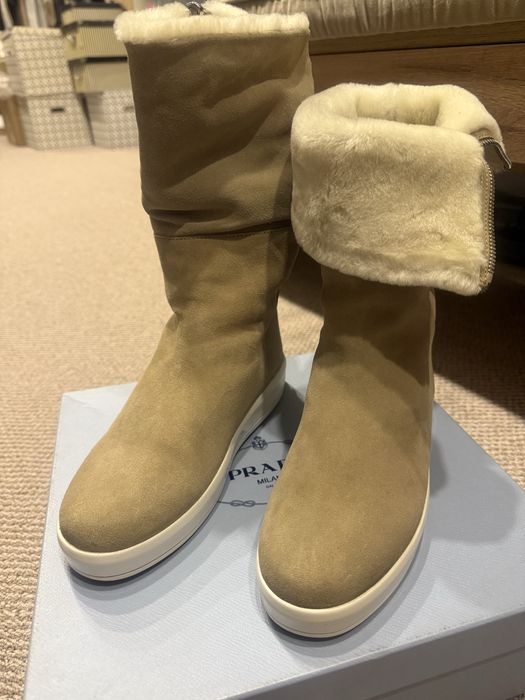 Зимние ботинки Prada оригинал