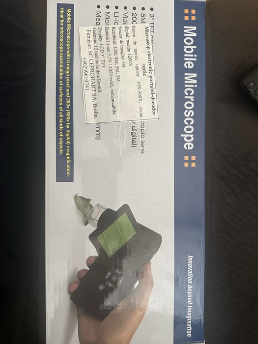 Microscop portabil Digital 200x(500xdigital)