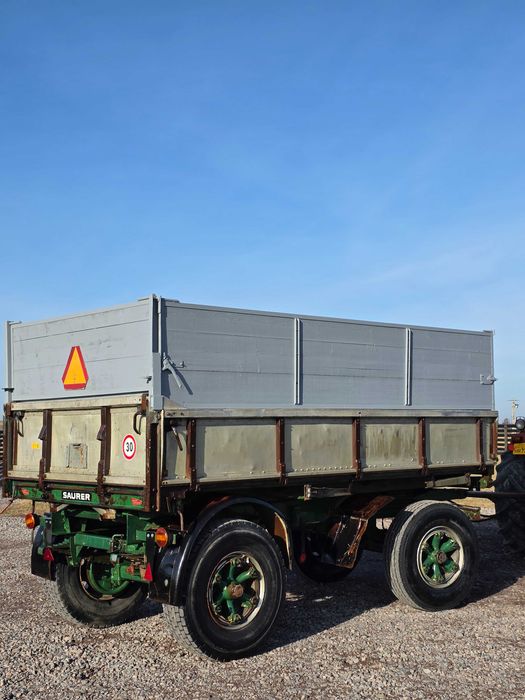 Remorcă basculabilă 12 tone după tractor