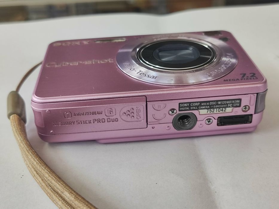 Фотоапарата sony cyber shot DSC-W120