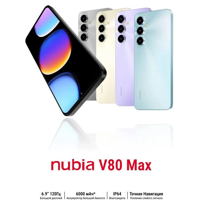 ZTE Nubia V80 Max Super Skidka+Garantiya+Dastafka