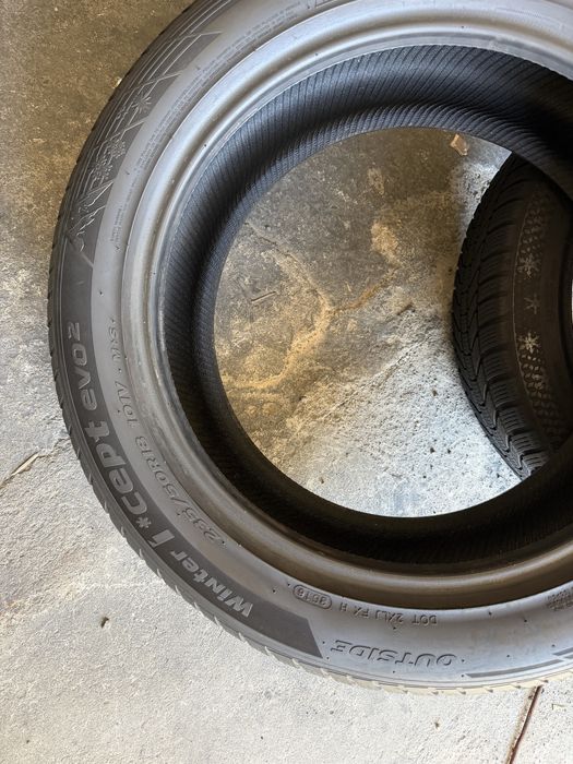 2 anvelope iarna 235/50/18 , Hankook , 6.7 mm !