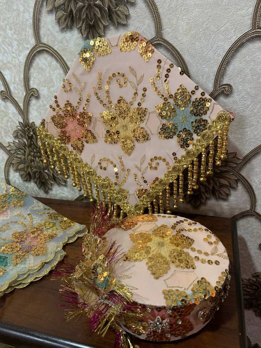 Продаю национальные аксессуары (кош, тюбитейка)