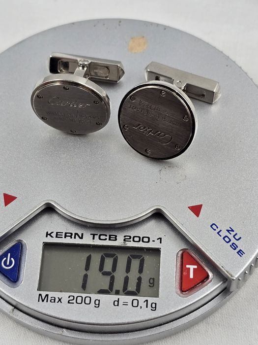 Butoni argint Cartier