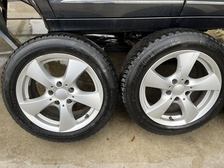 Jante aliaj roti iarna Mercedes W204 C Class Continental 205/55r16