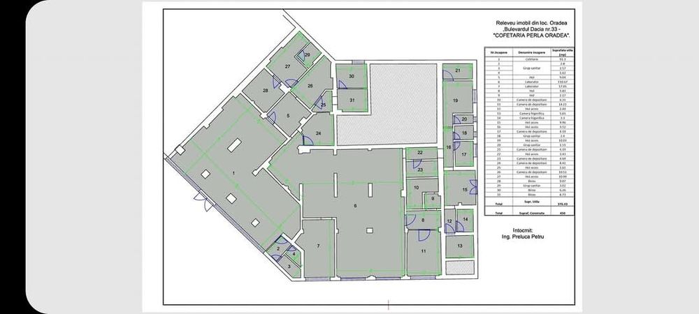 Releveu / Scanare laser 3D  / Relevee  2D  / Modelare 3D