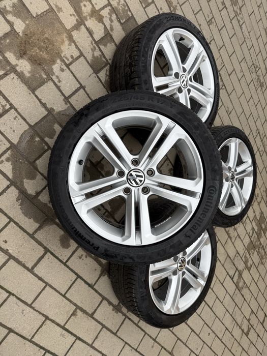 Jante Vw Golf 5 6 7 8 Touran Jetta caddy 225 45 17 continental vara 2020