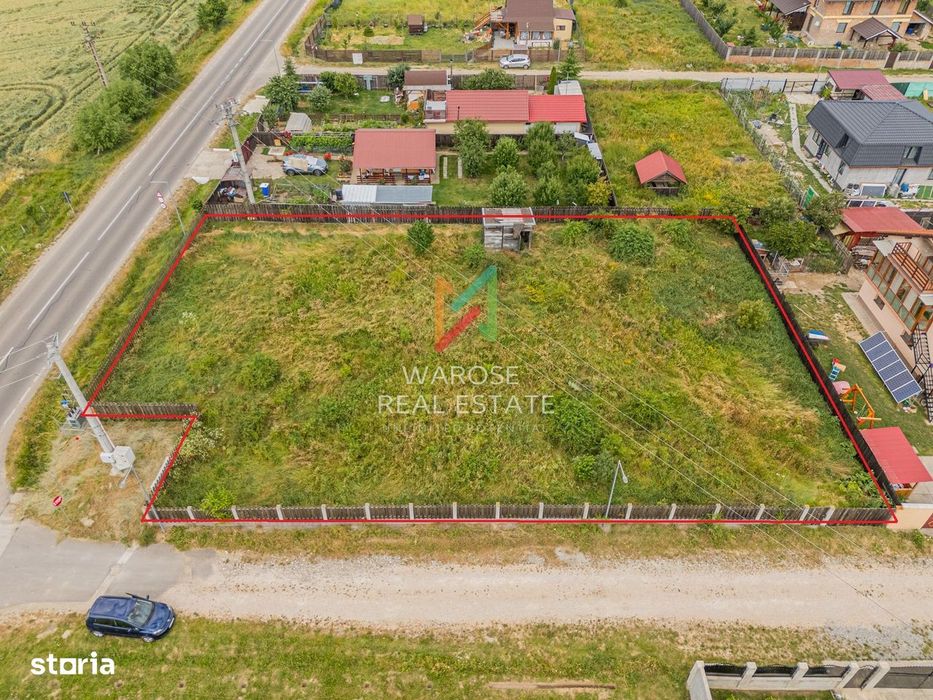 Teren intravilan | Satu Nou | Halchiu | Curent Gaz Apa