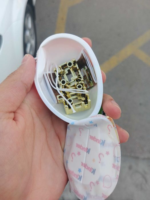 Золотой Блок из Майнкрафт Киндера