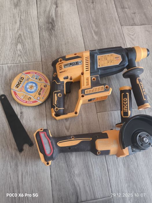 Баргалка Перфоратор Ingoco 20v 2025