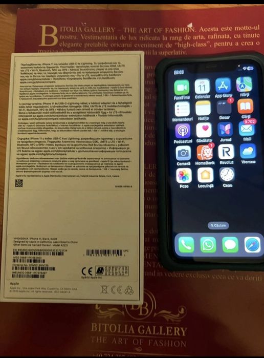 IPhone 11 negru 69%