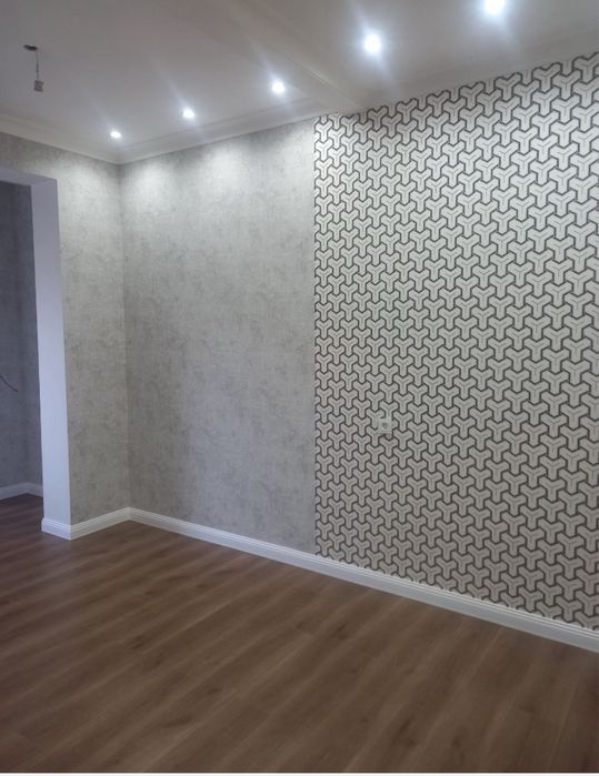 Отделка ремонт Поклейка обой