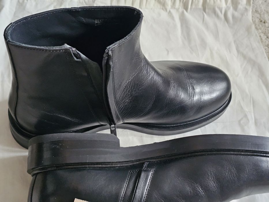 Cizme piele massimo dutti 43