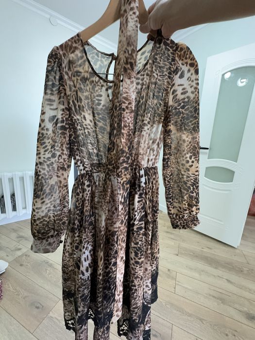 Леопардовый платье продам продам!
