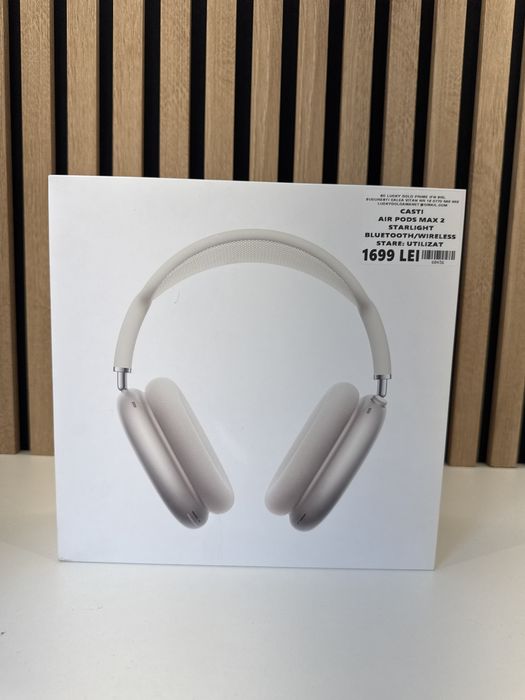 Air Pods Max2 Starlight GARANTIE/FACTURA #60436
