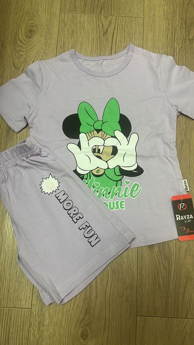 Двойка с шортами для девочки