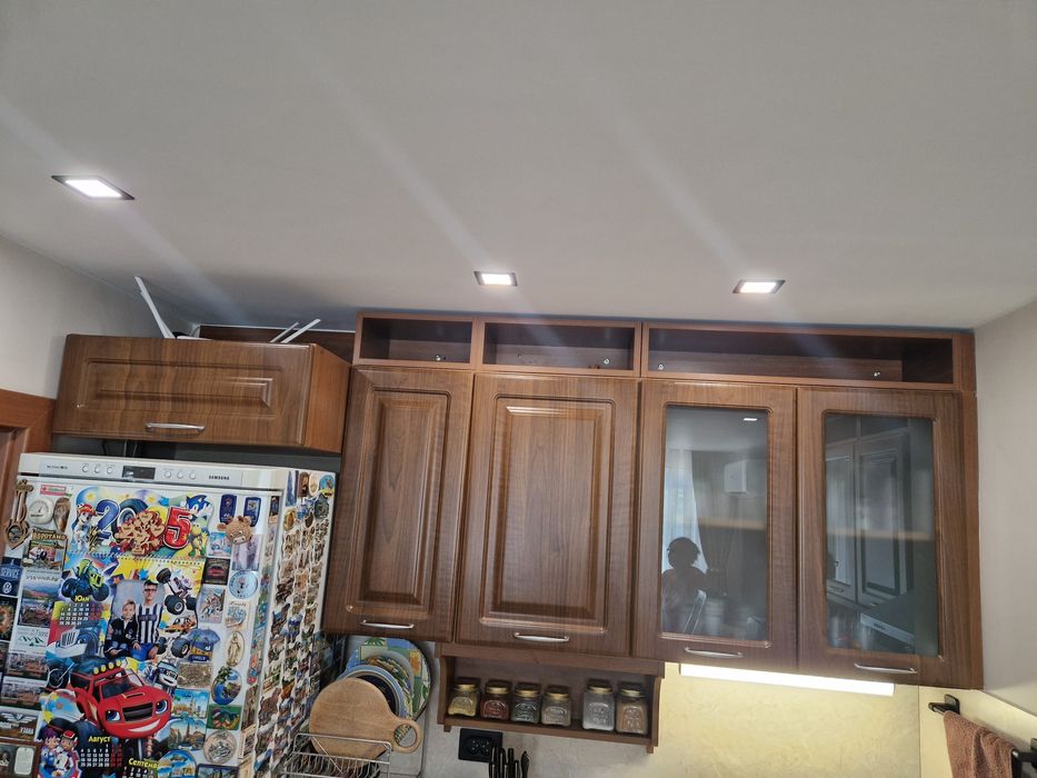 Вратички за кухня-горни шкафове  от щампован MDF