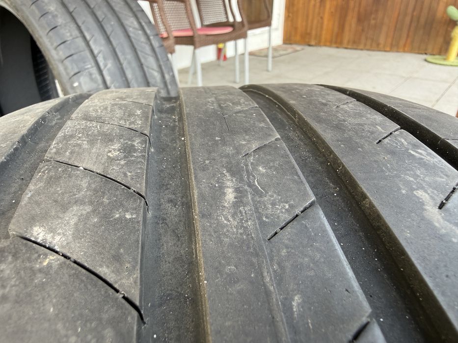 4бр. ОТЛИЧНИ Летни Гуми С Борд 245/35R/20 XL -GOODYEAR SuperSport- DOT:3624- 6.0мм+5.5мм *SoundComfort*