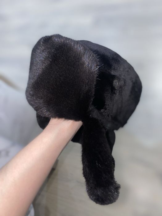 Шапка норковая ушанка