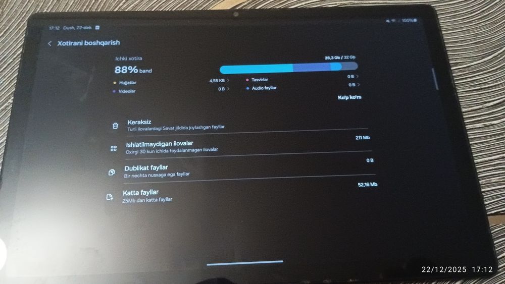 Planshet sotiladi holati ortacha