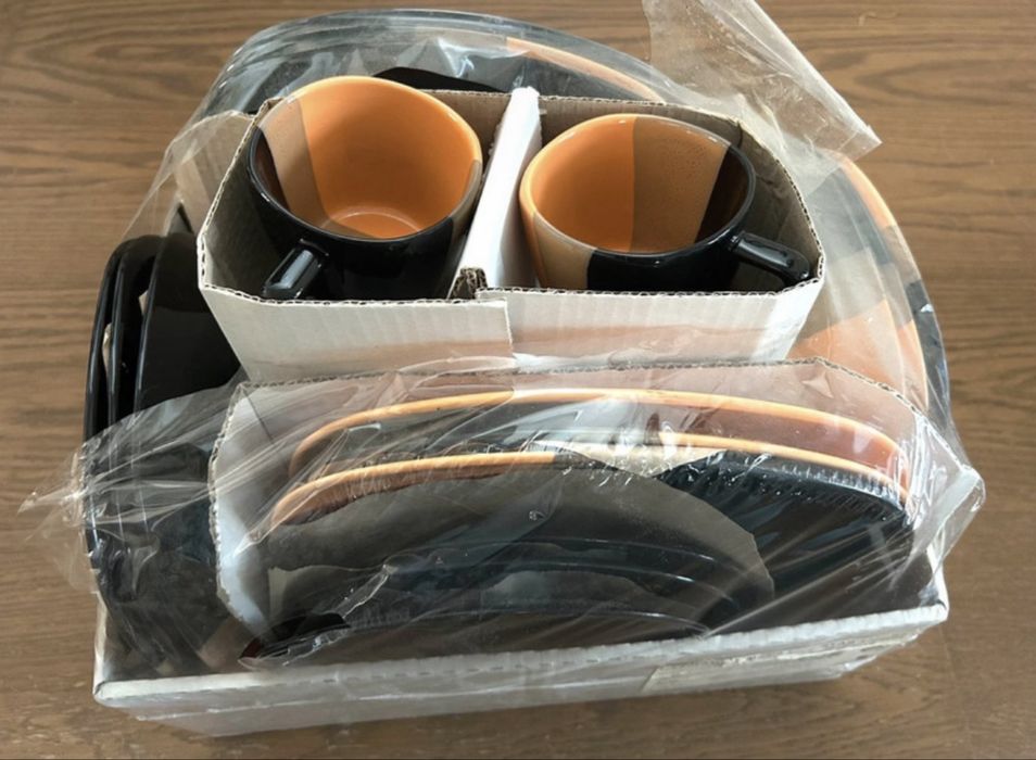 Set nou menaj 30 piese-  ceramica Romania de 6 persoane, 30 piese