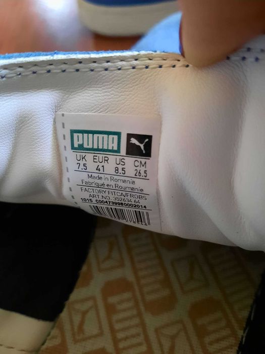 PUMA Suede VTG Classic unisex BLUE