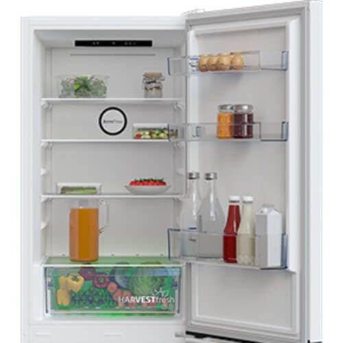 Нов инверторен хладилник с фризер Beko  b3rcna345hw. 345 л
