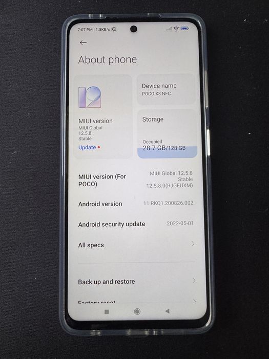 Vand telefon Poco X3 NFC 128GB 6GB RAM Ecran 120Hz