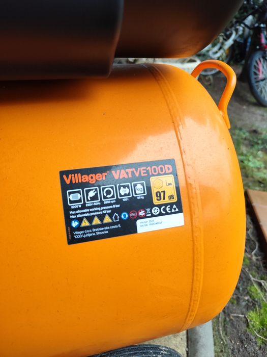 Compresor 100 l villager